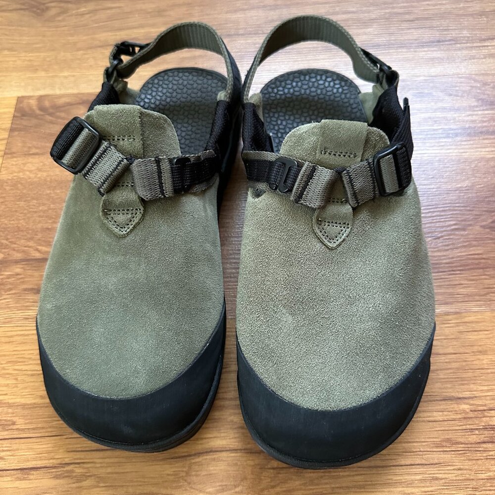 Bedrock Mountain Clog - Men's 9/Women's 10 - Sagebrush - Suede Leather